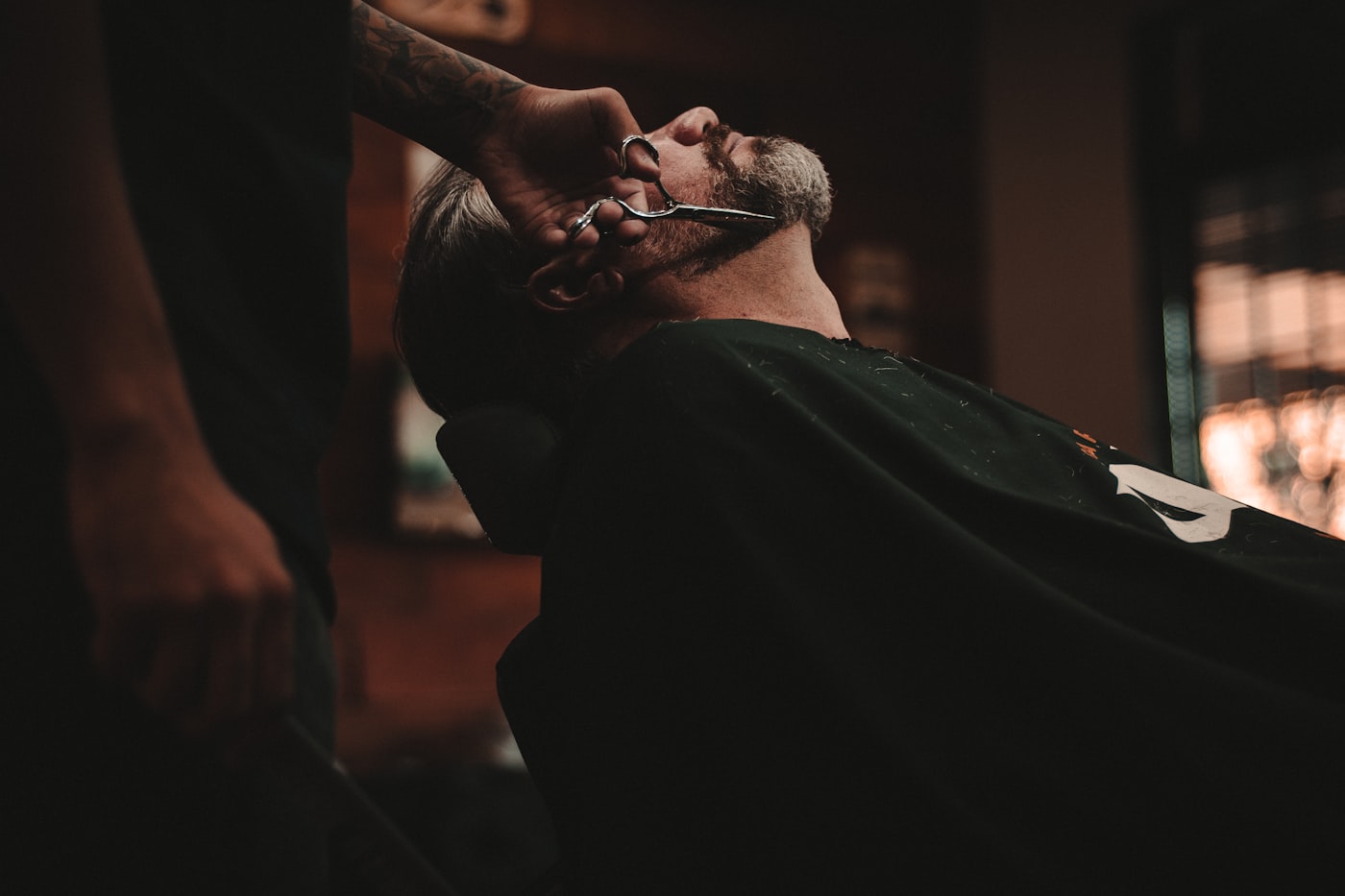 Forge Barbershop interior shot used in the live site